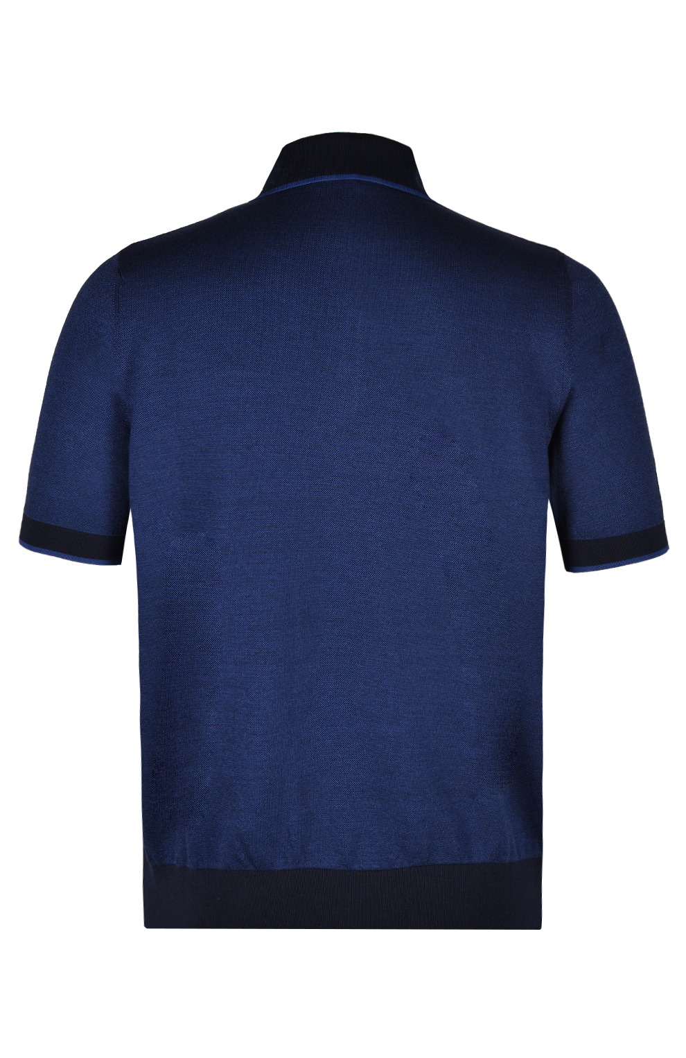 Поло из смеси шёлка и хлопка