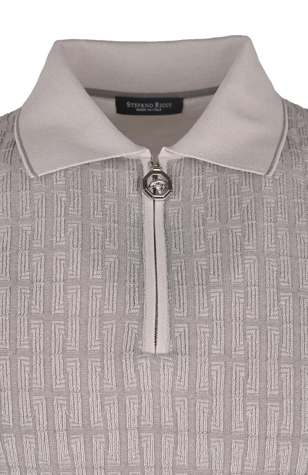 Поло из смеси шёлка и хлопка