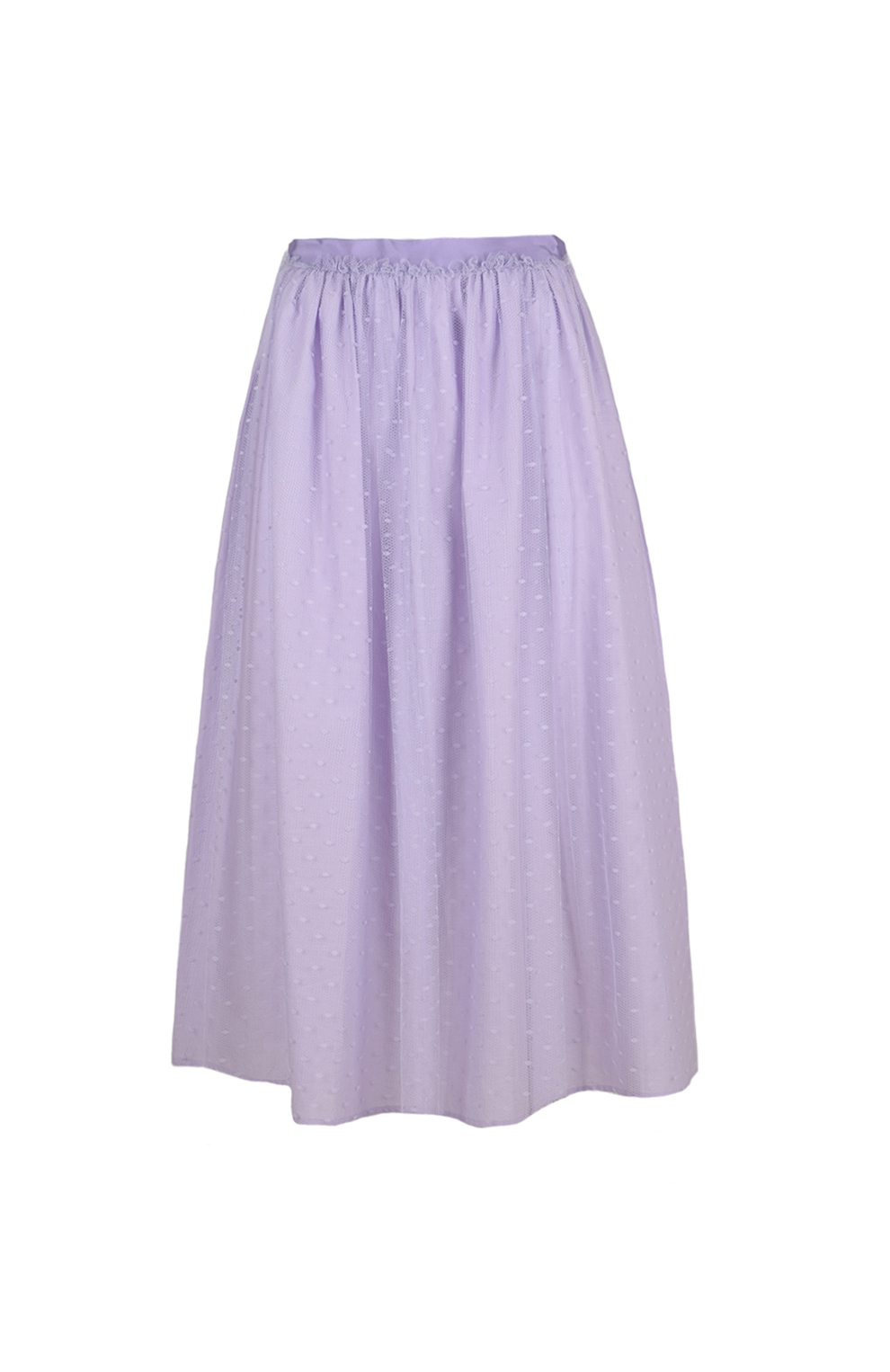 Юбка-миди из тюля