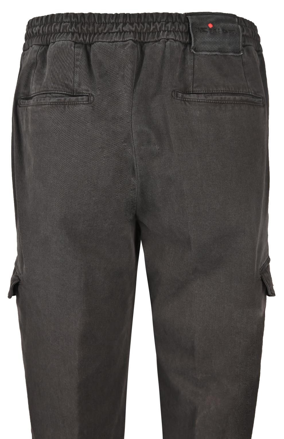 Брюки-карго из смесового хлопка