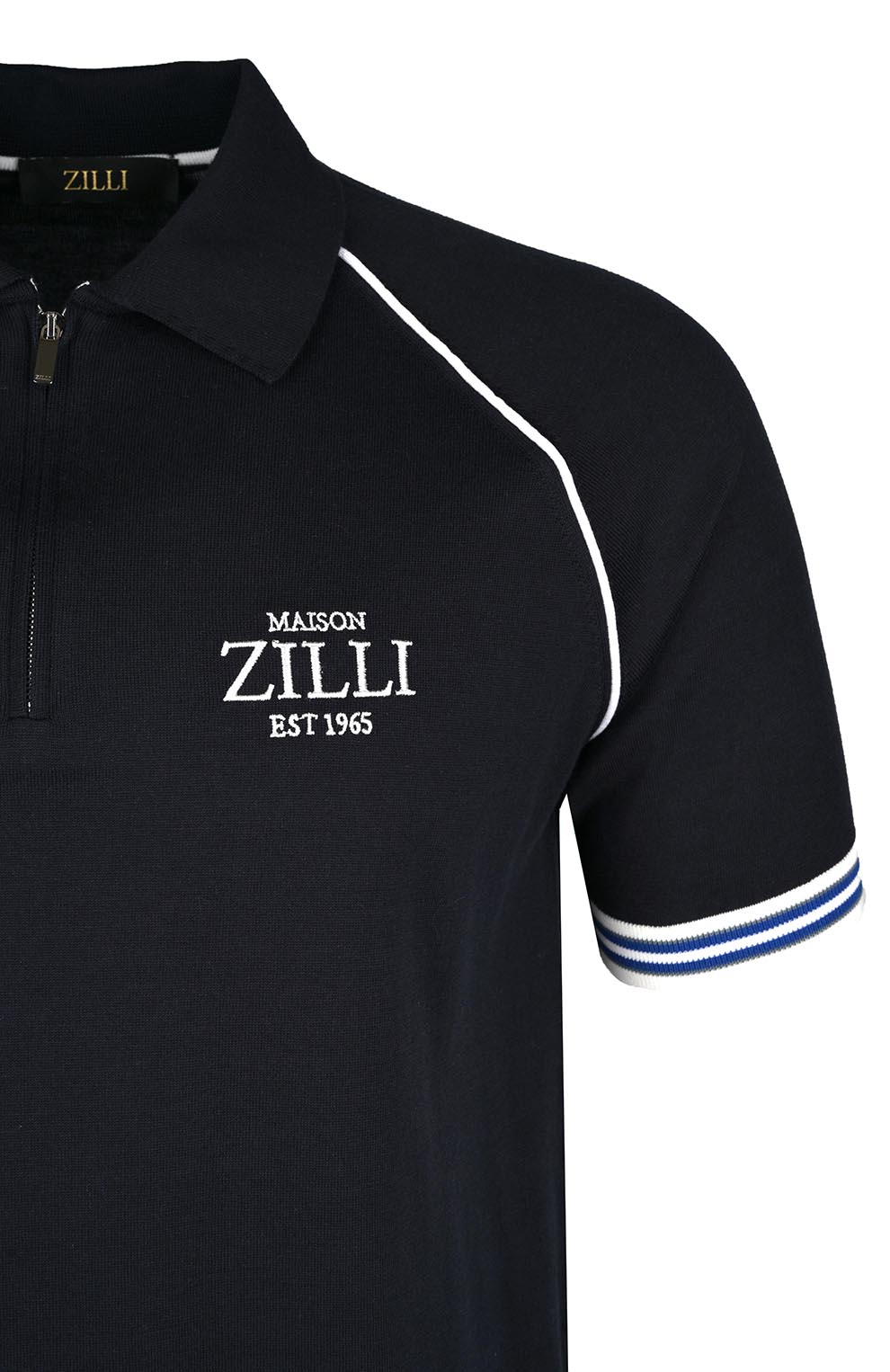 Трикотажное поло из хлопка