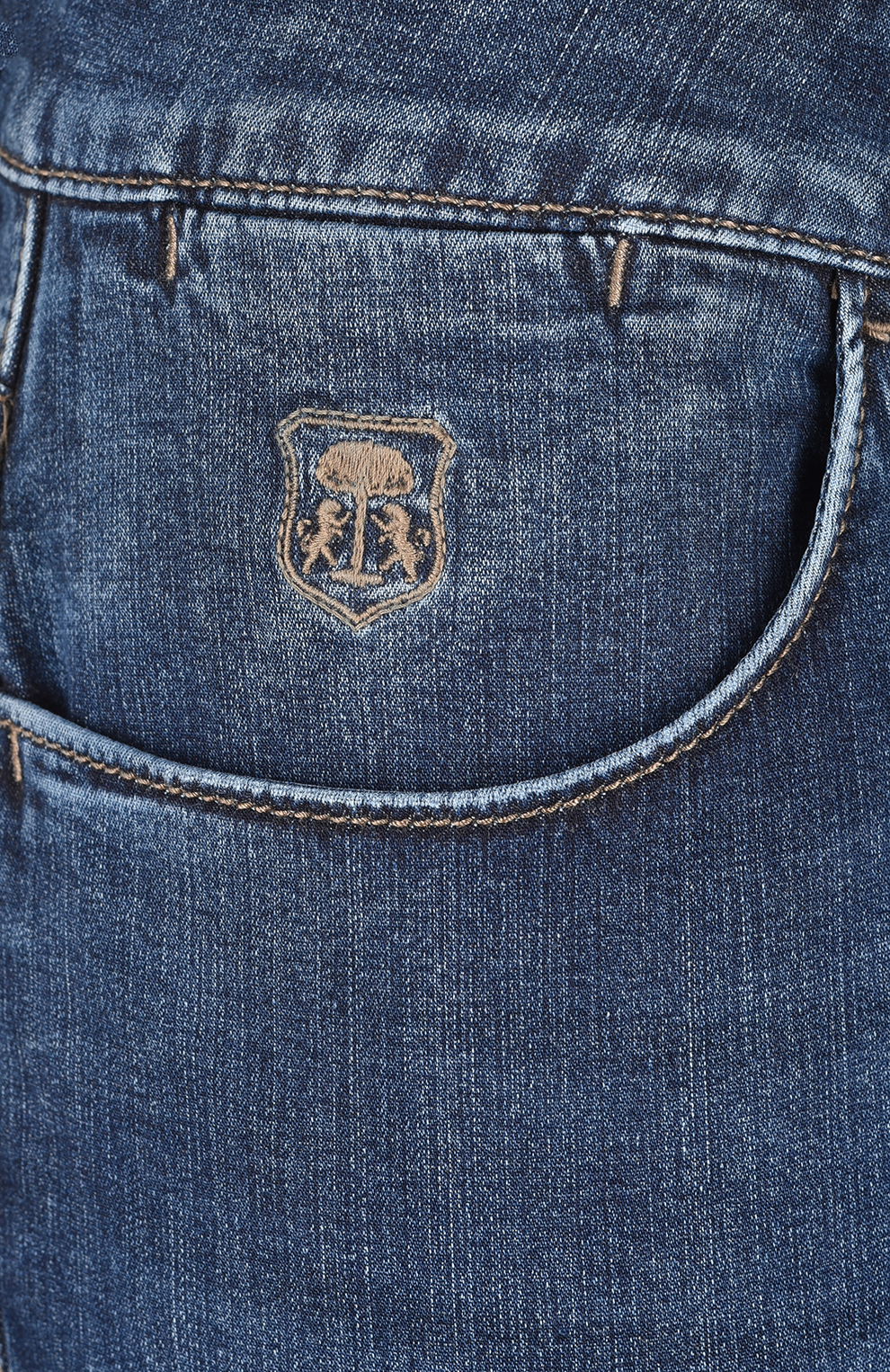 Джинсы прямого кроя