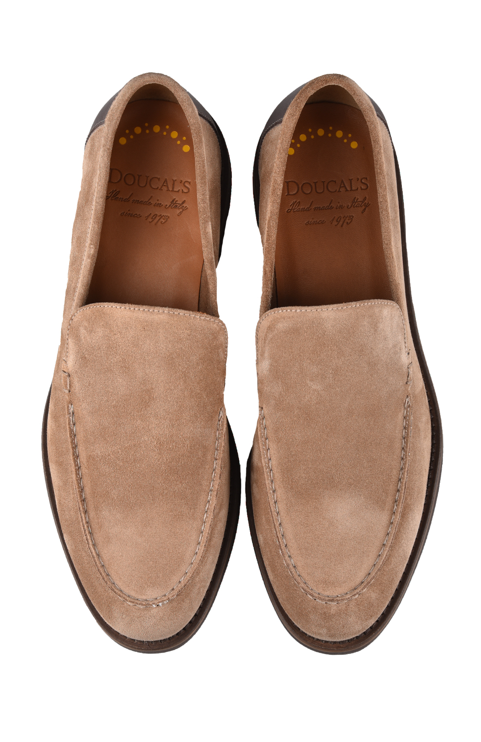 Замшевые лоферы