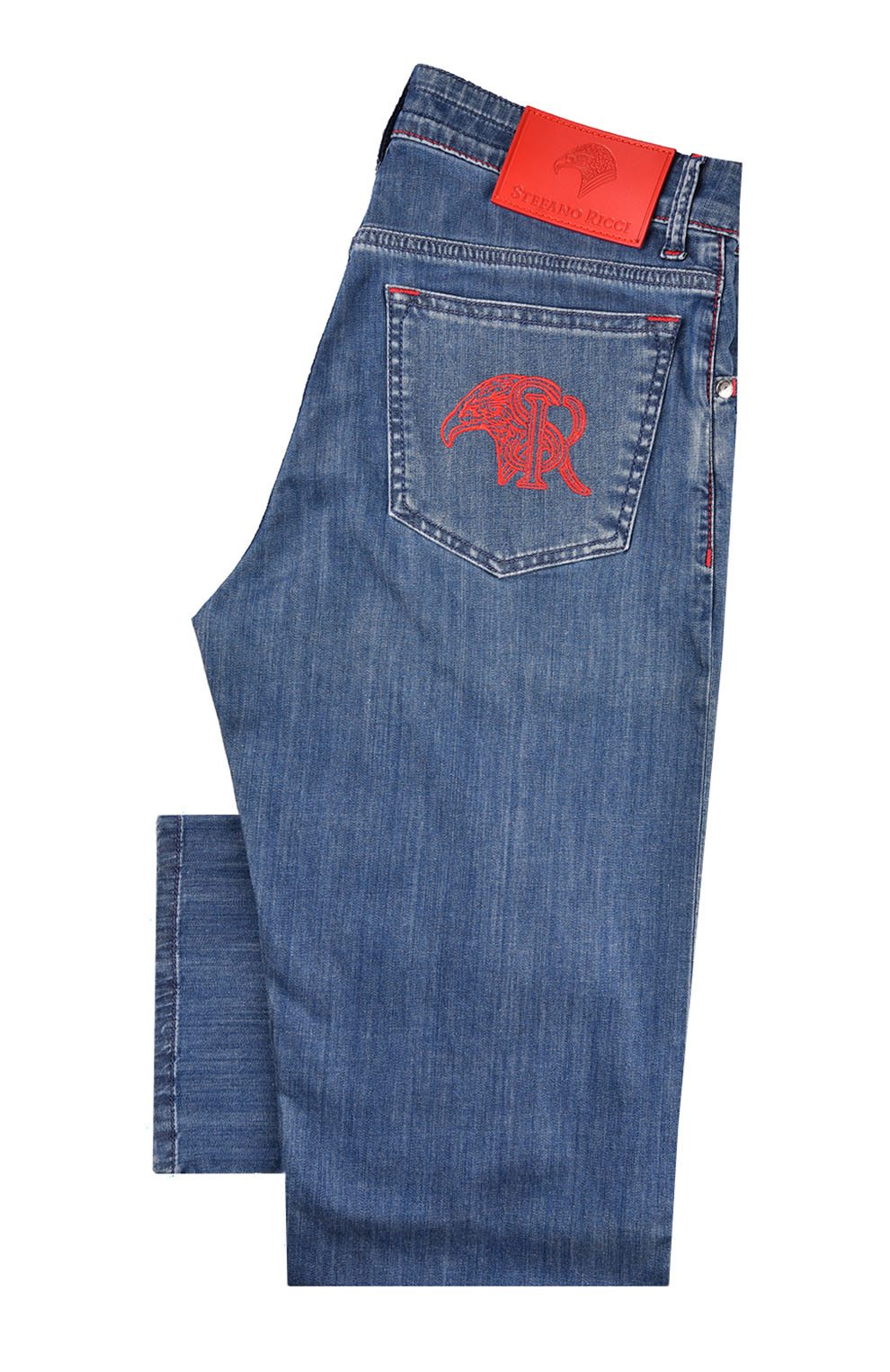 Джинсы из эластичного хлопка