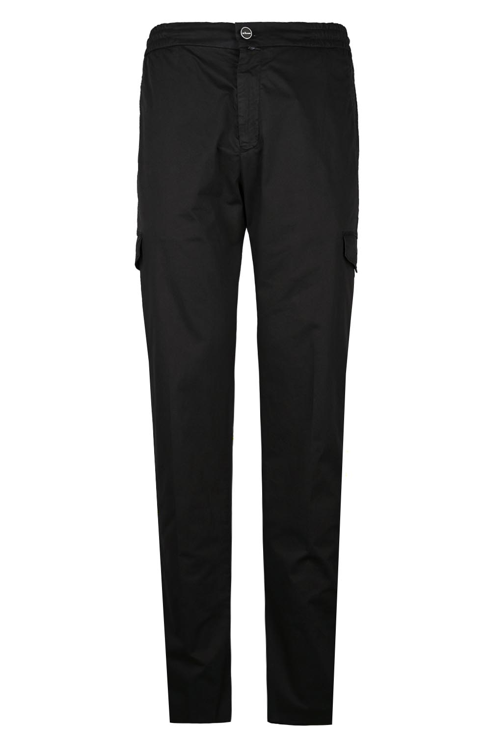 Брюки-карго из эластичного хлопка