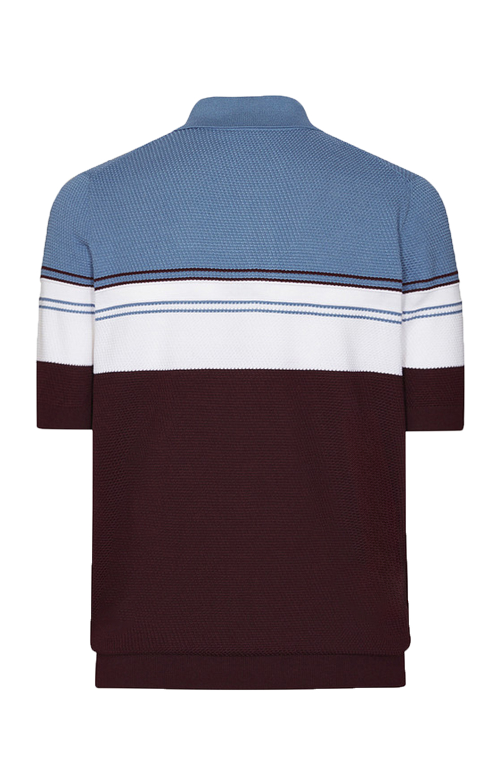 Поло из смеси шёлка и хлопка