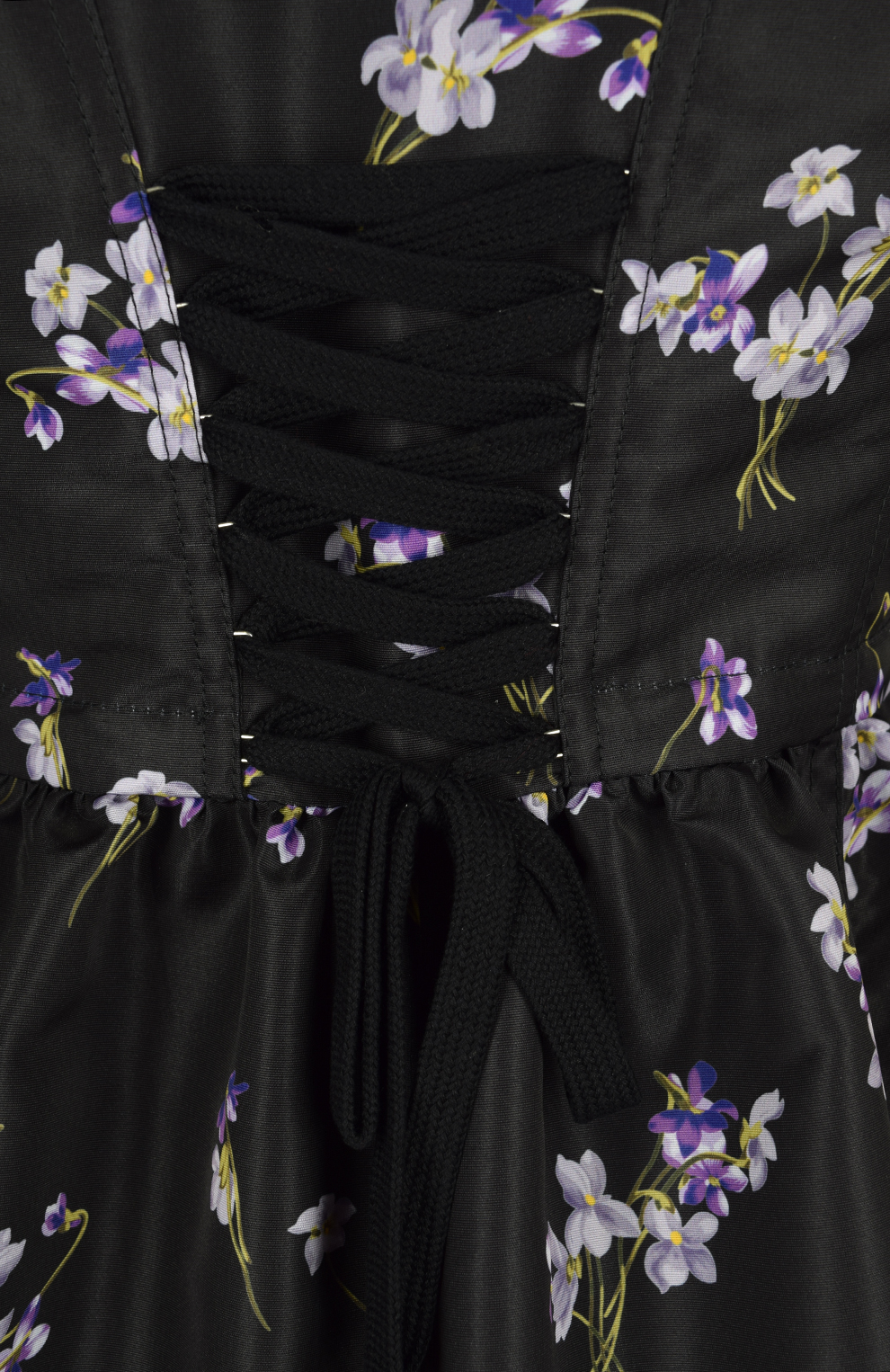 Плащ с цветочным принтом