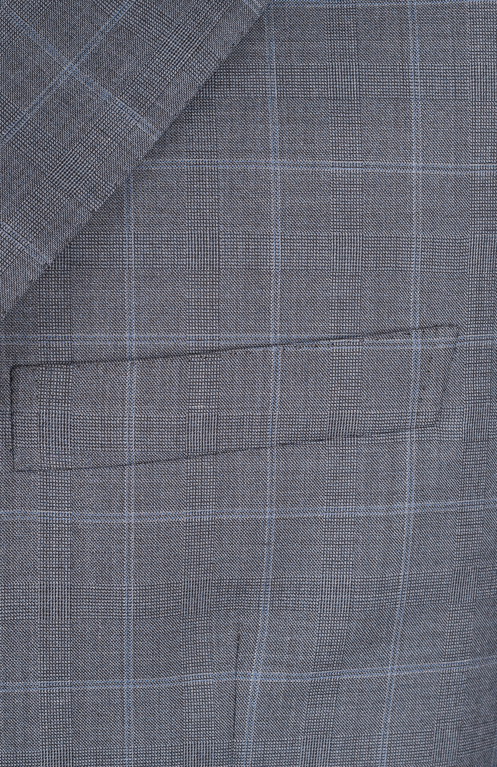 Однобортный костюм из смеси шерсти и шёлка