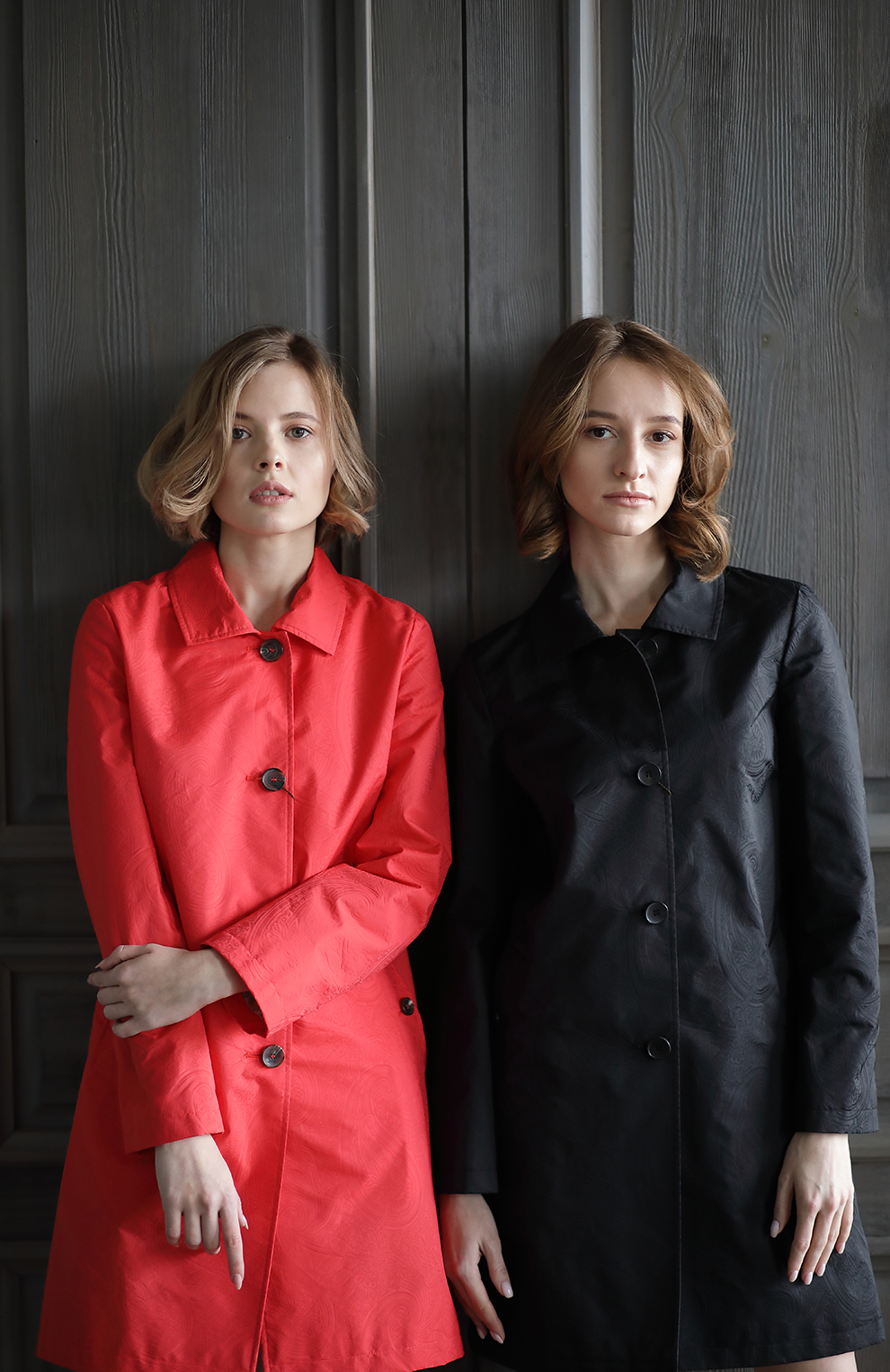 Плащ с орнаментом "пейсли"