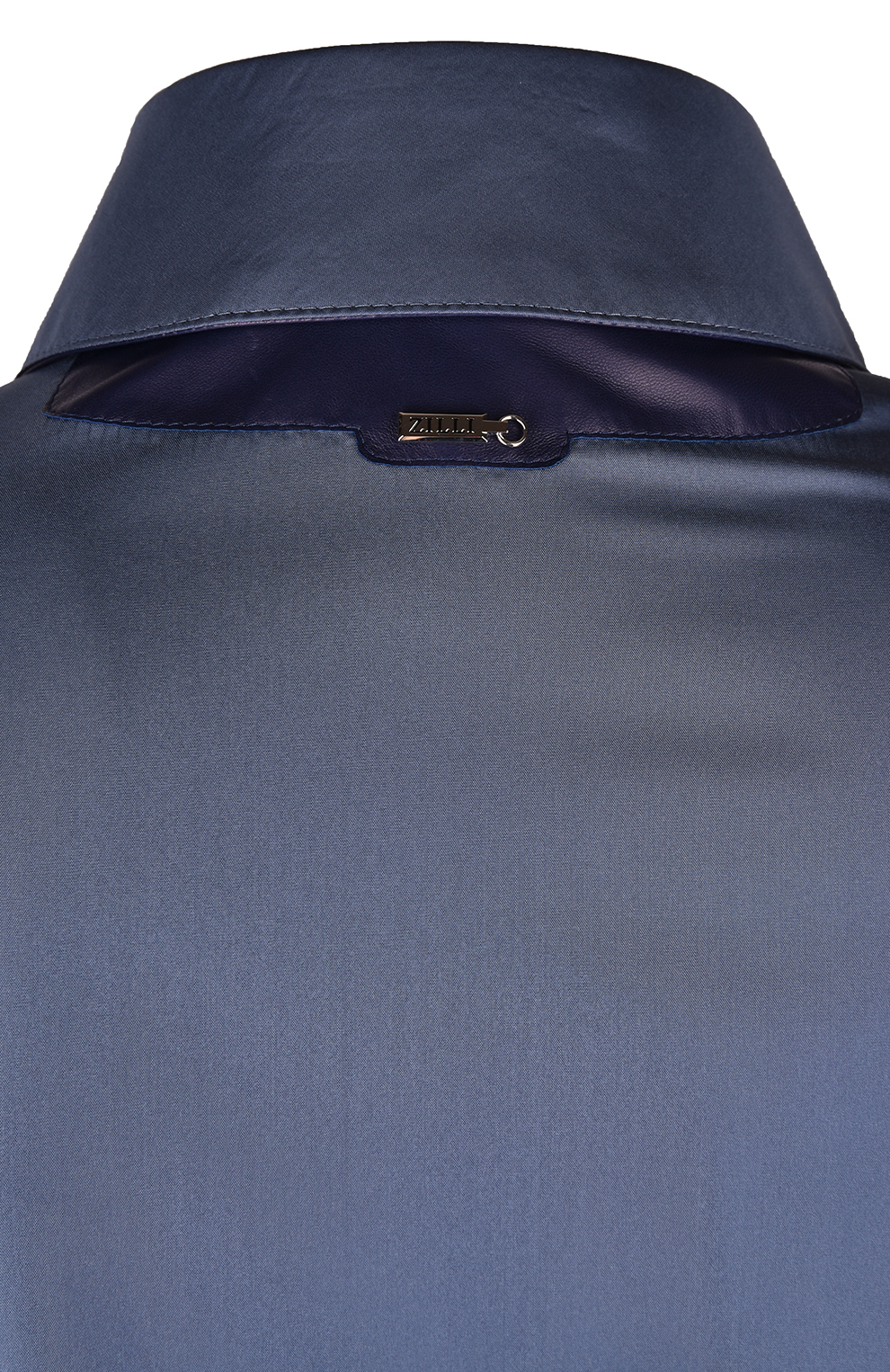 Куртка из кожи и шёлка