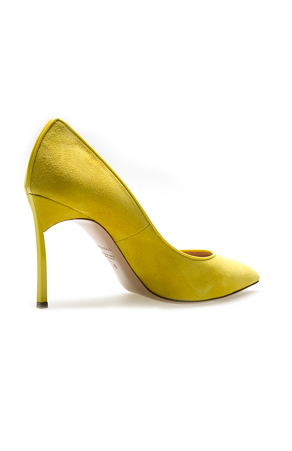 Замшевые туфли-лодочки