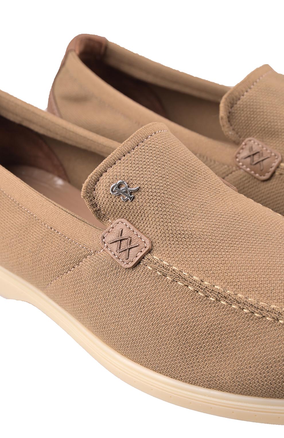 Текстильные лоферы