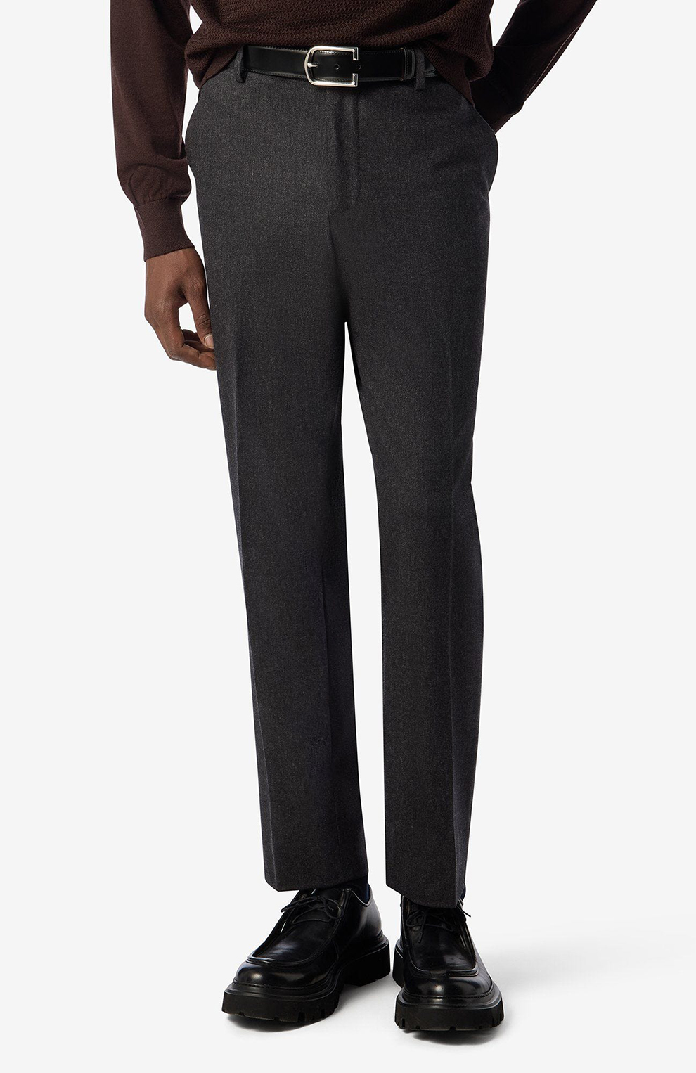 Брюки из смеси шерсти и кашемира