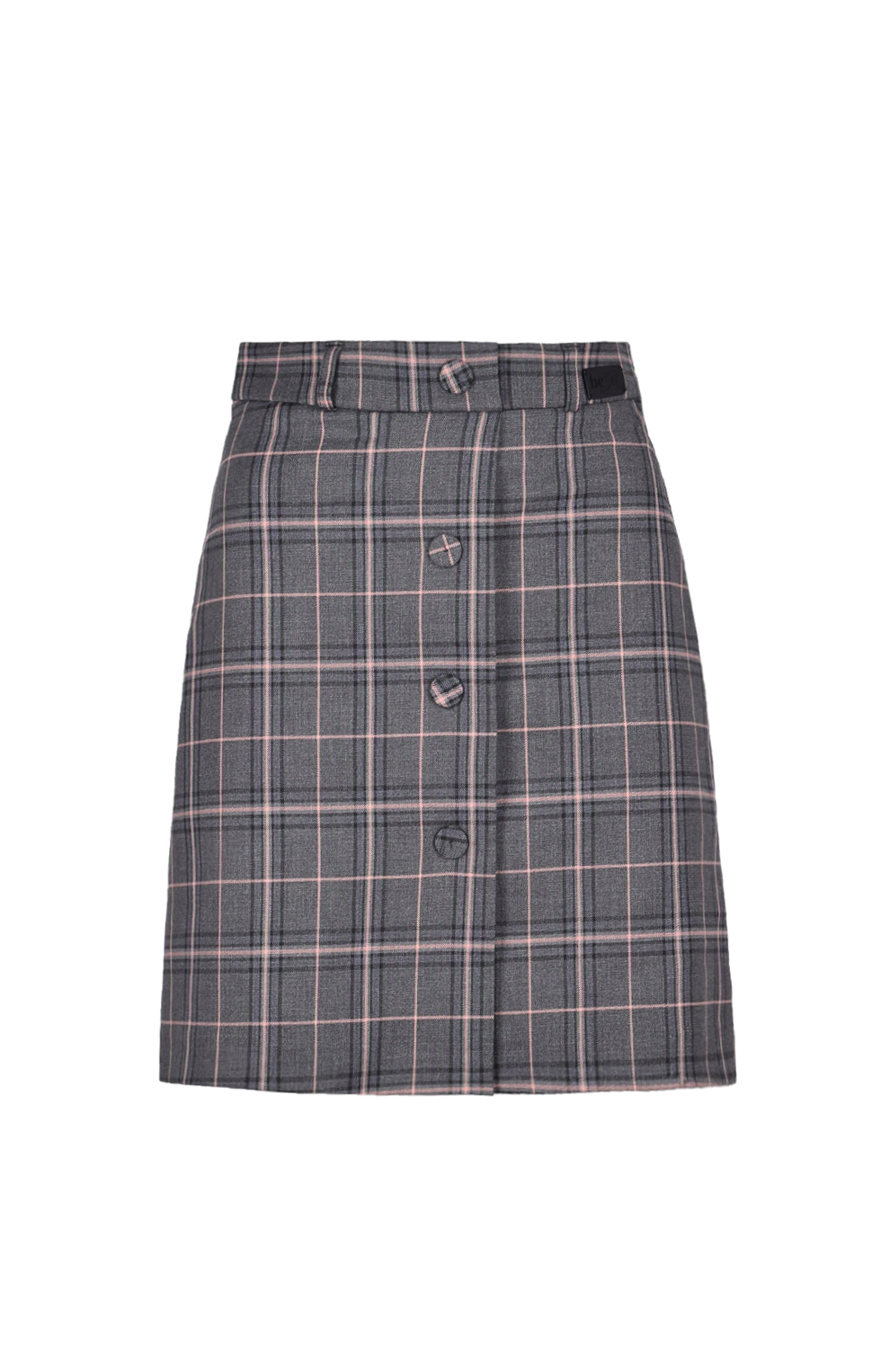 Мини-юбка с пуговицами