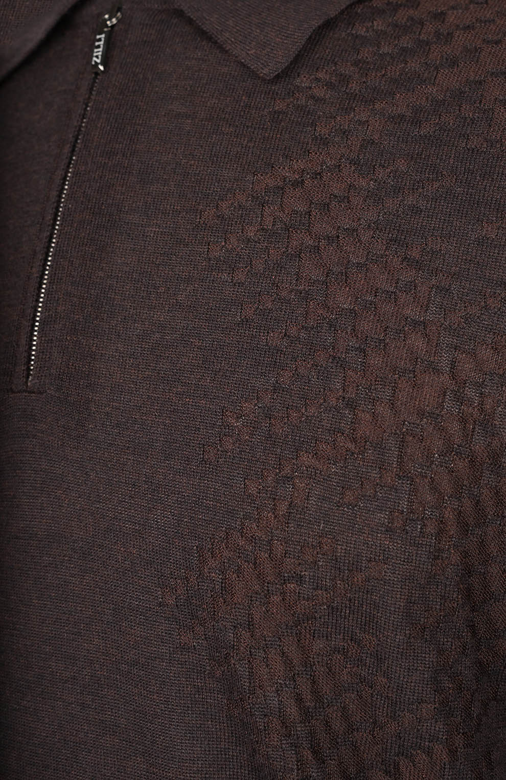 Поло из смеси кашемира и шёлка