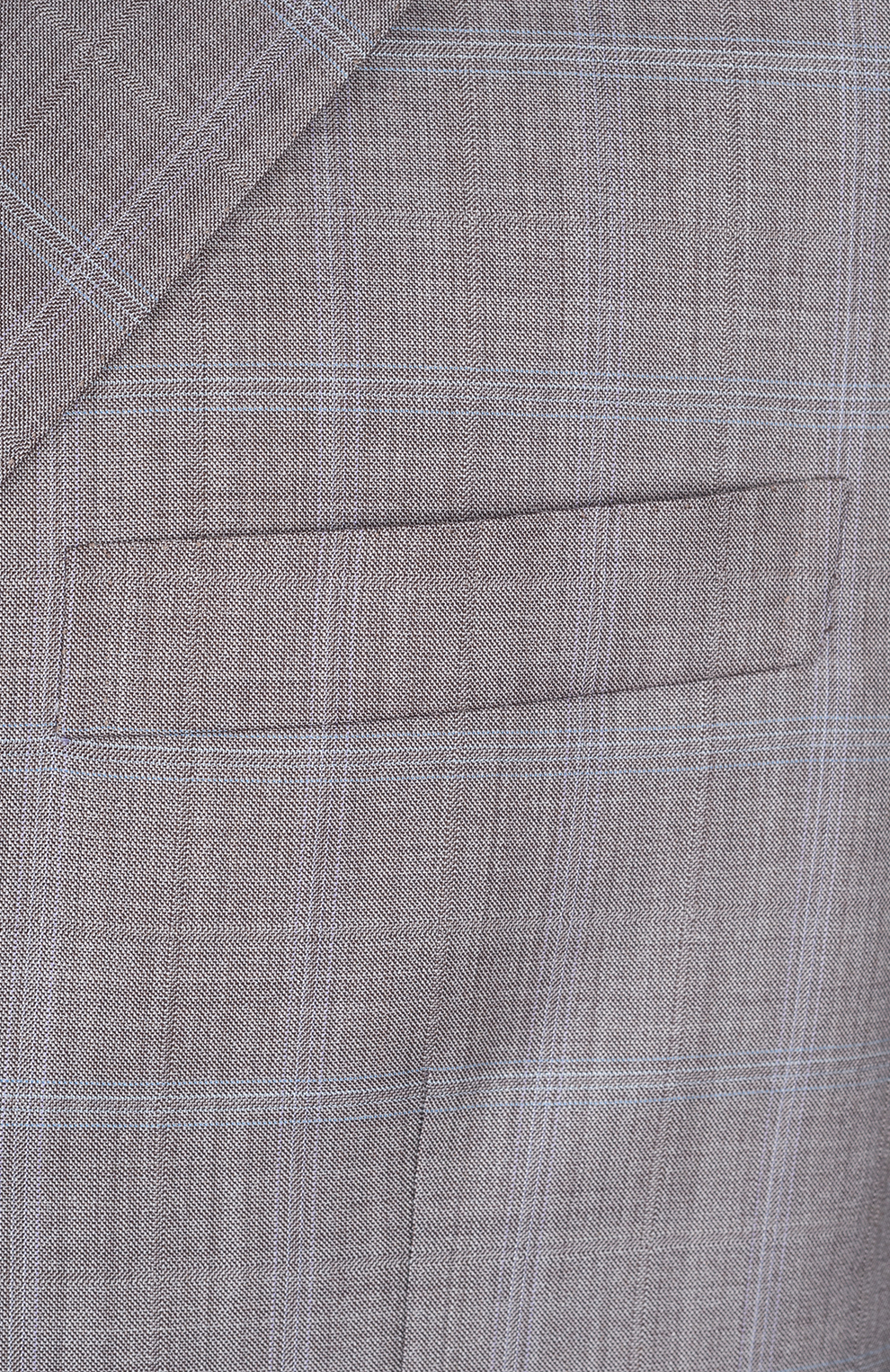 Однобортный костюм из смеси шерсти и шёлка