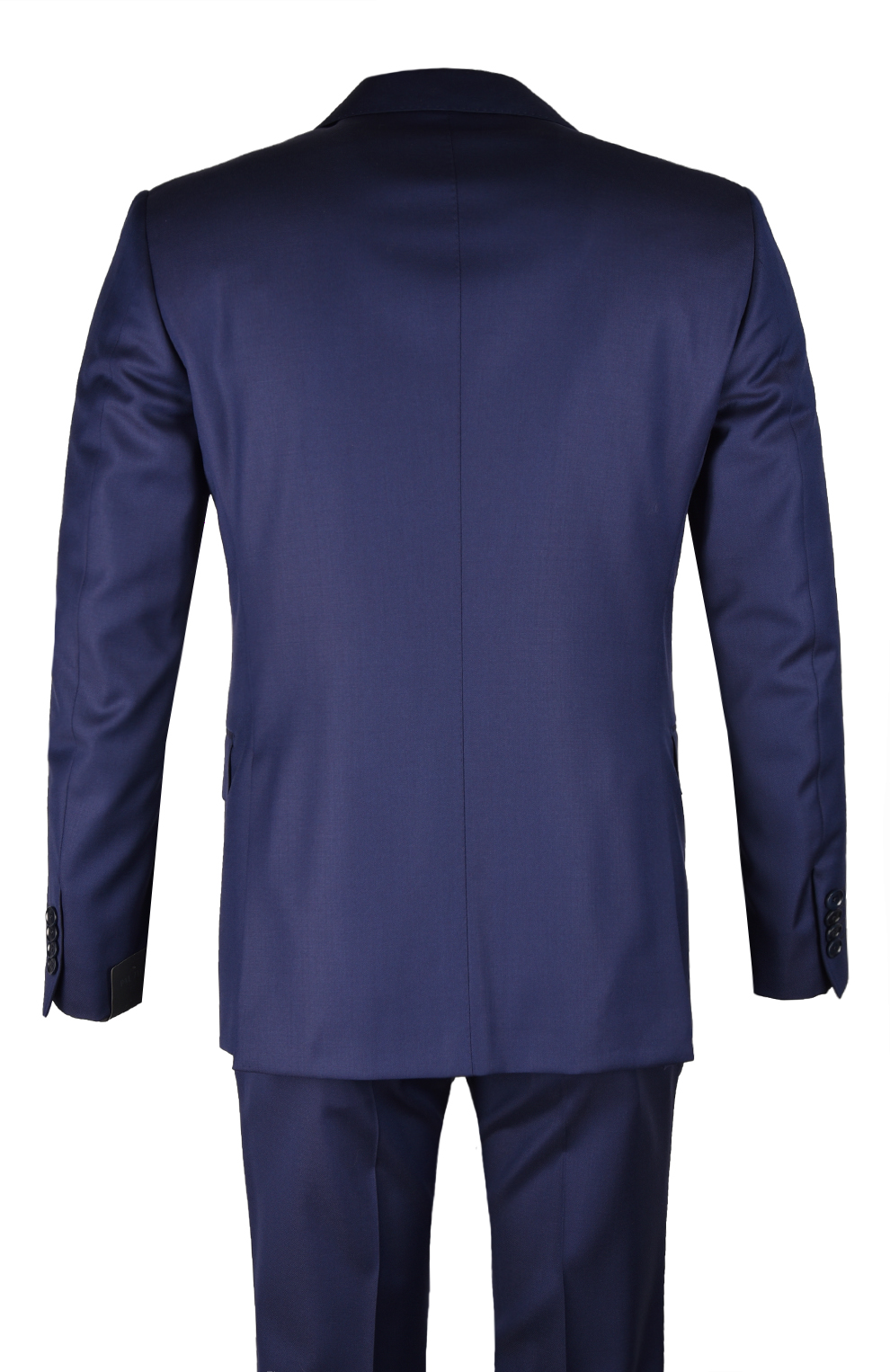 Шерстяной однобортный костюм