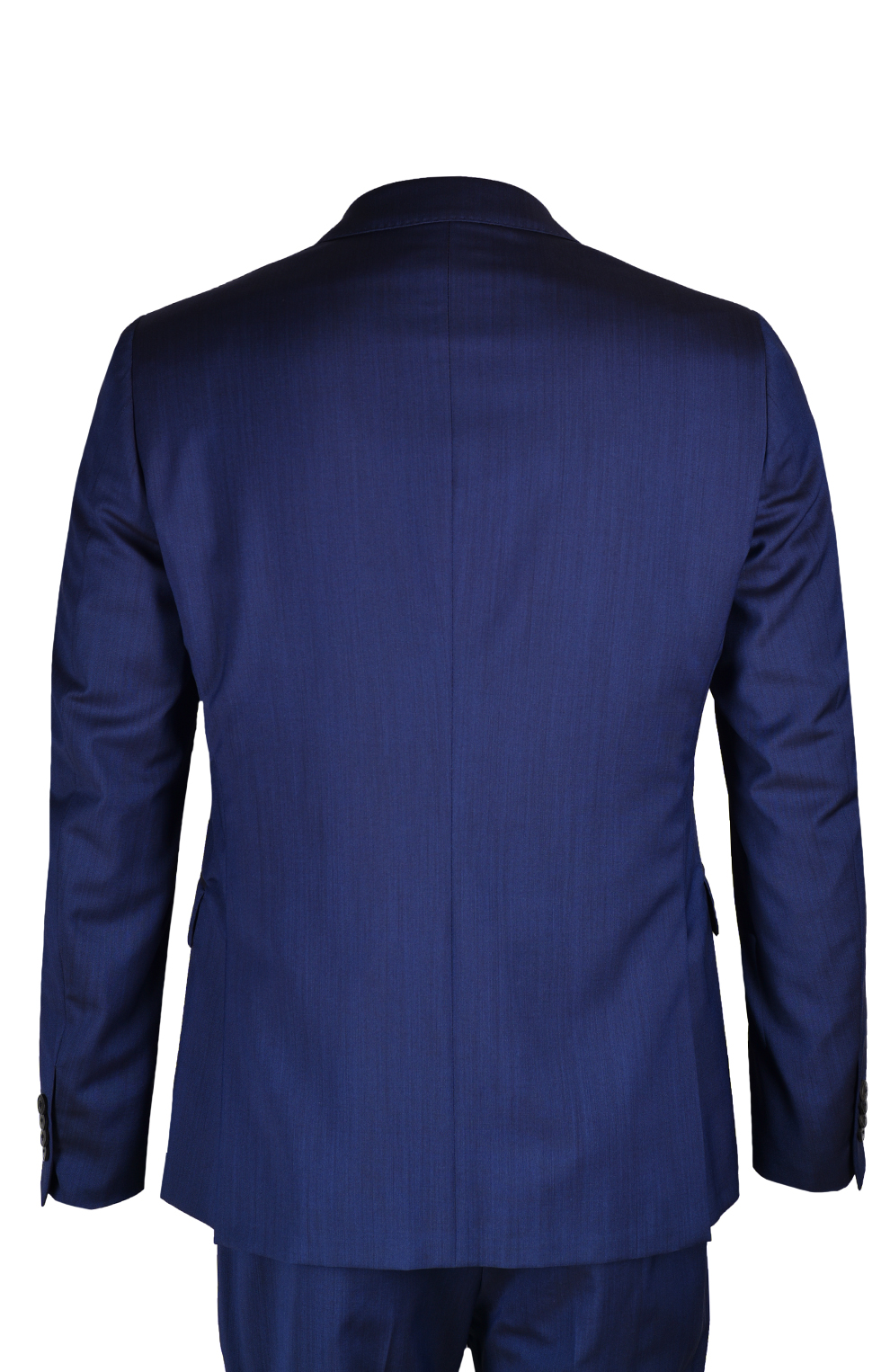 Шерстяной однобортный костюм