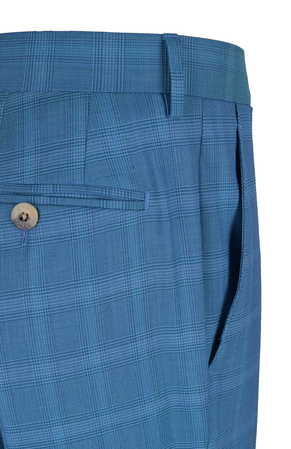 Шерстяные брюки прямого кроя