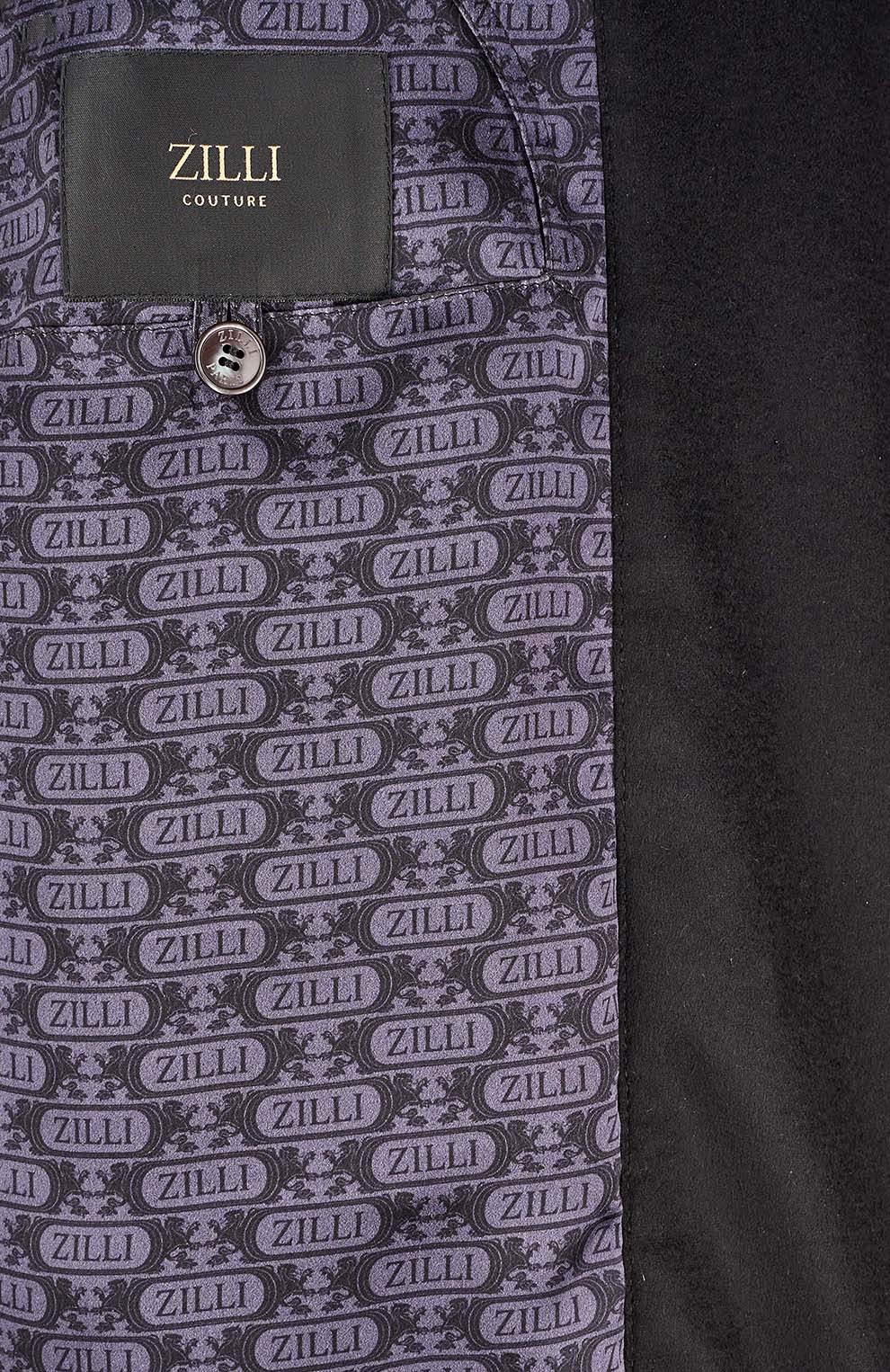 Куртка из кашемира с воротником из меха бобра