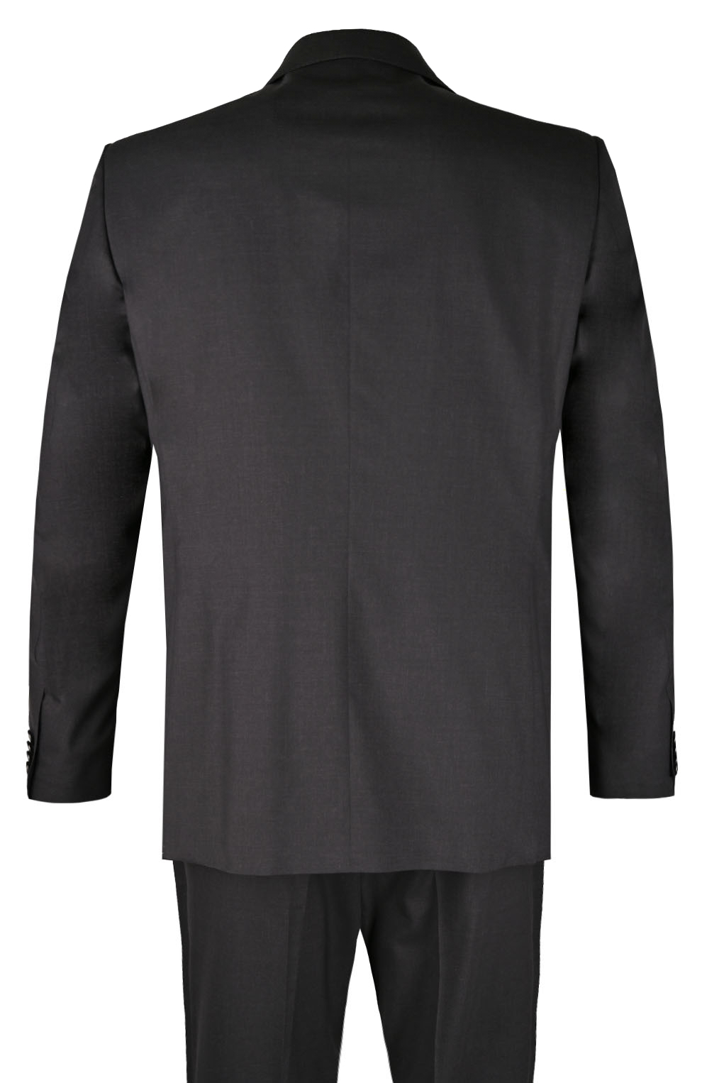 Шерстяной однобортный костюм