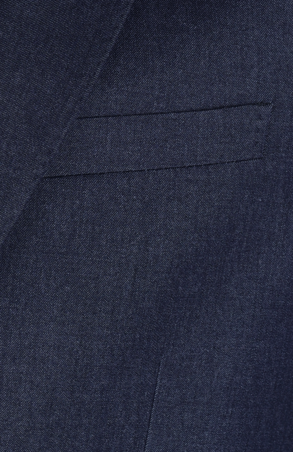 Шерстяной однобортный костюм с меланжевым эффектом