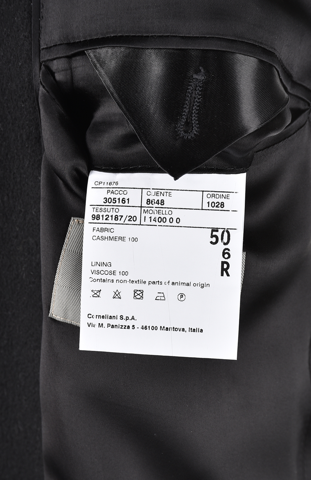 Кашемировое пальто с норковым воротником