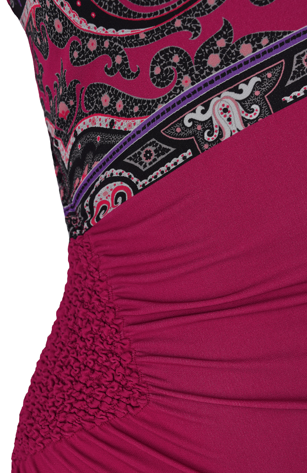 Платье-макси с узором