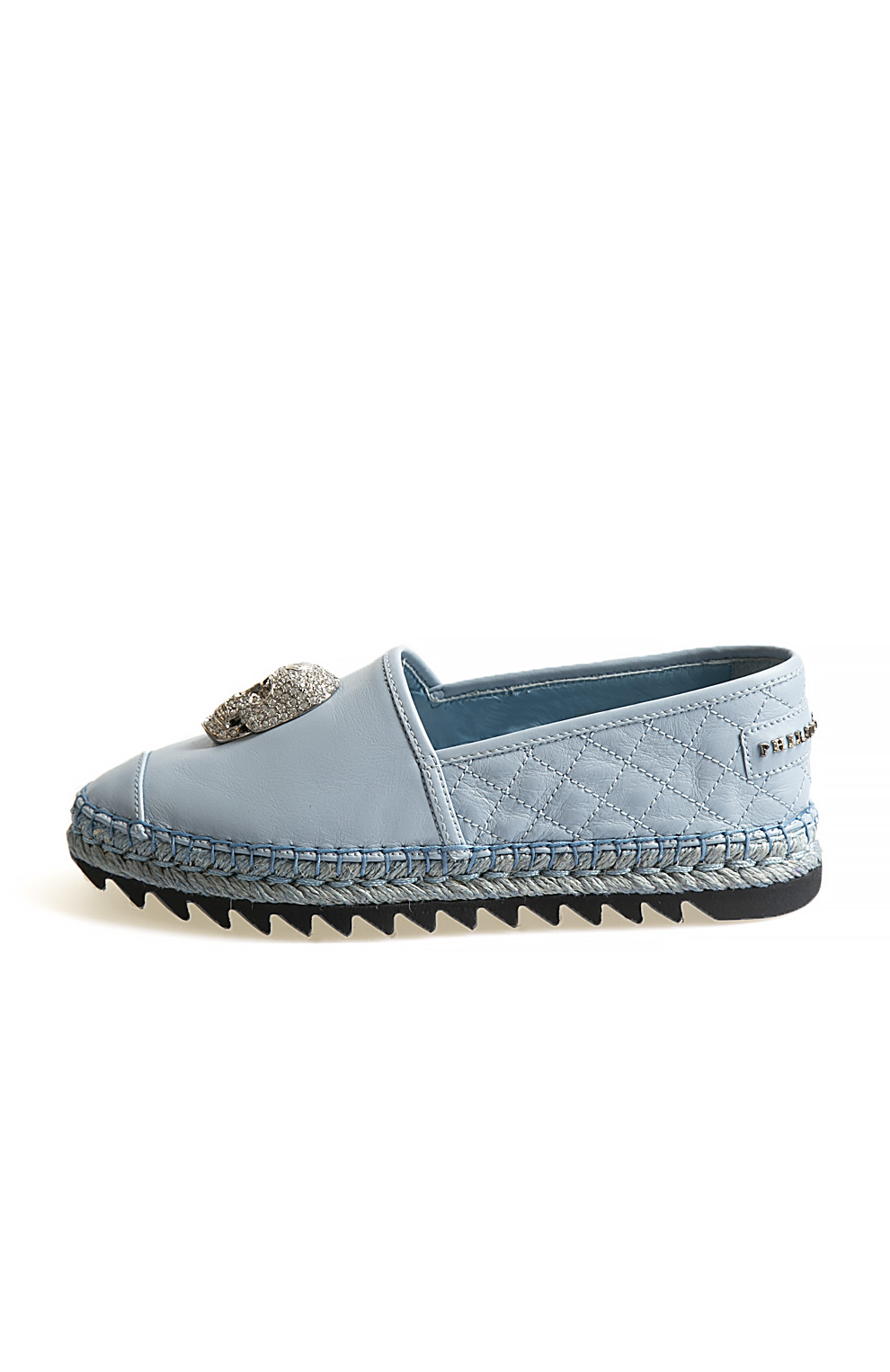 Кожаные эспадрильи