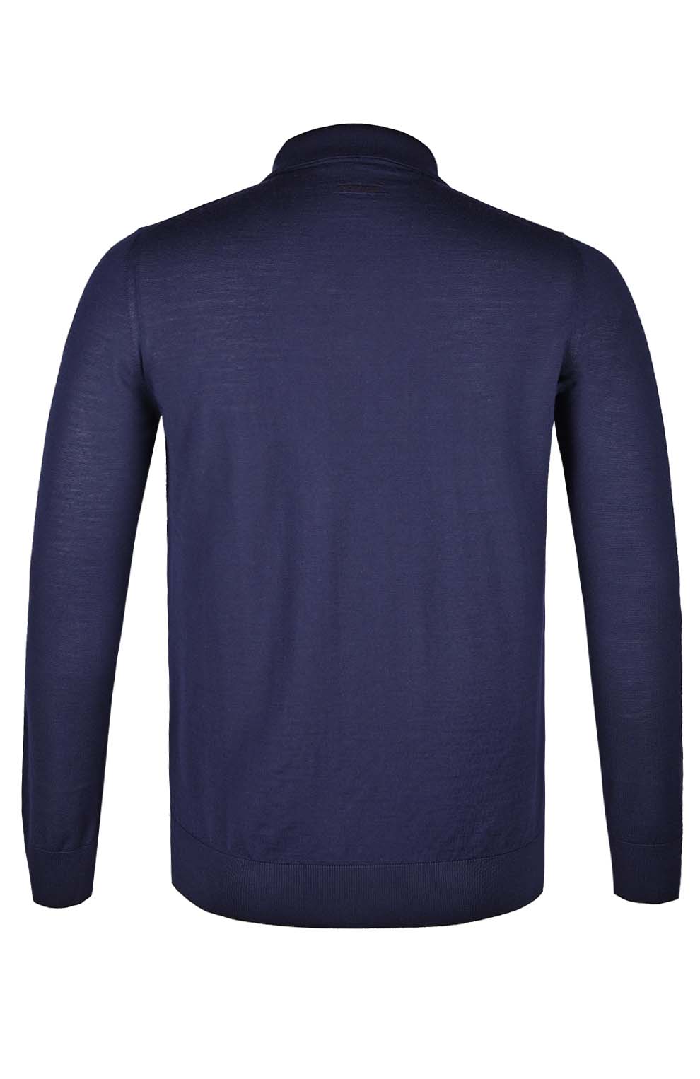 Поло из смеси шерсти, шёлка и кашемира