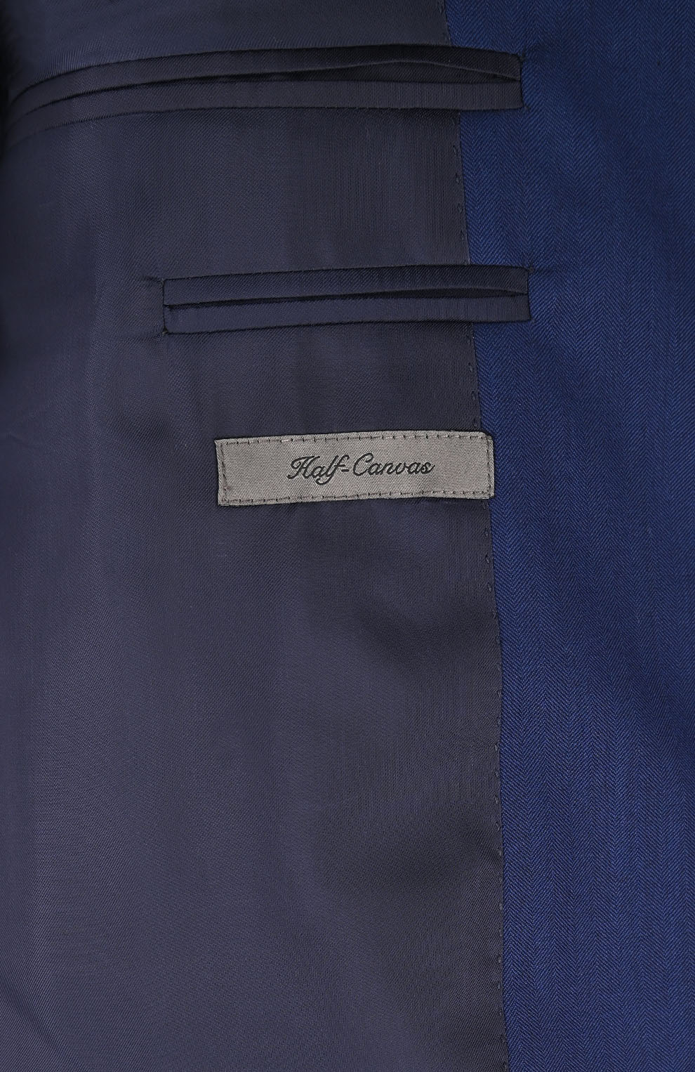 Шерстяной однобортный костюм