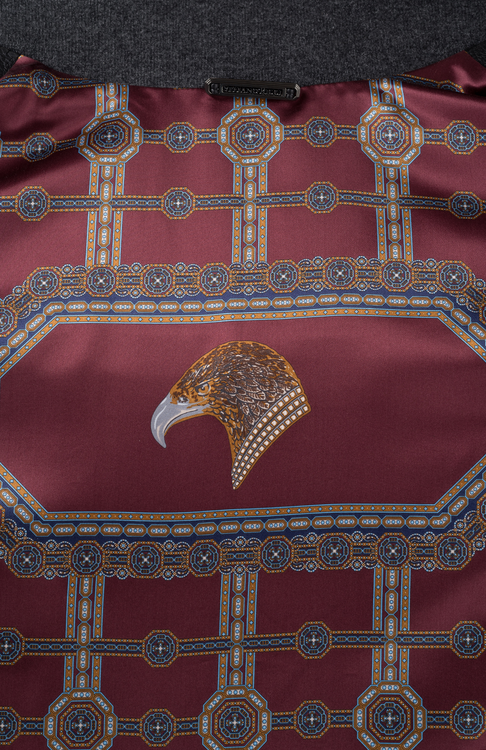 Куртка-бомбер из кожи оленя