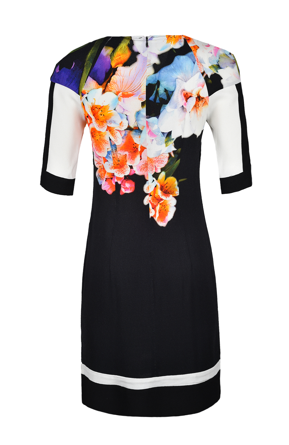 Платье с цветочным принтом