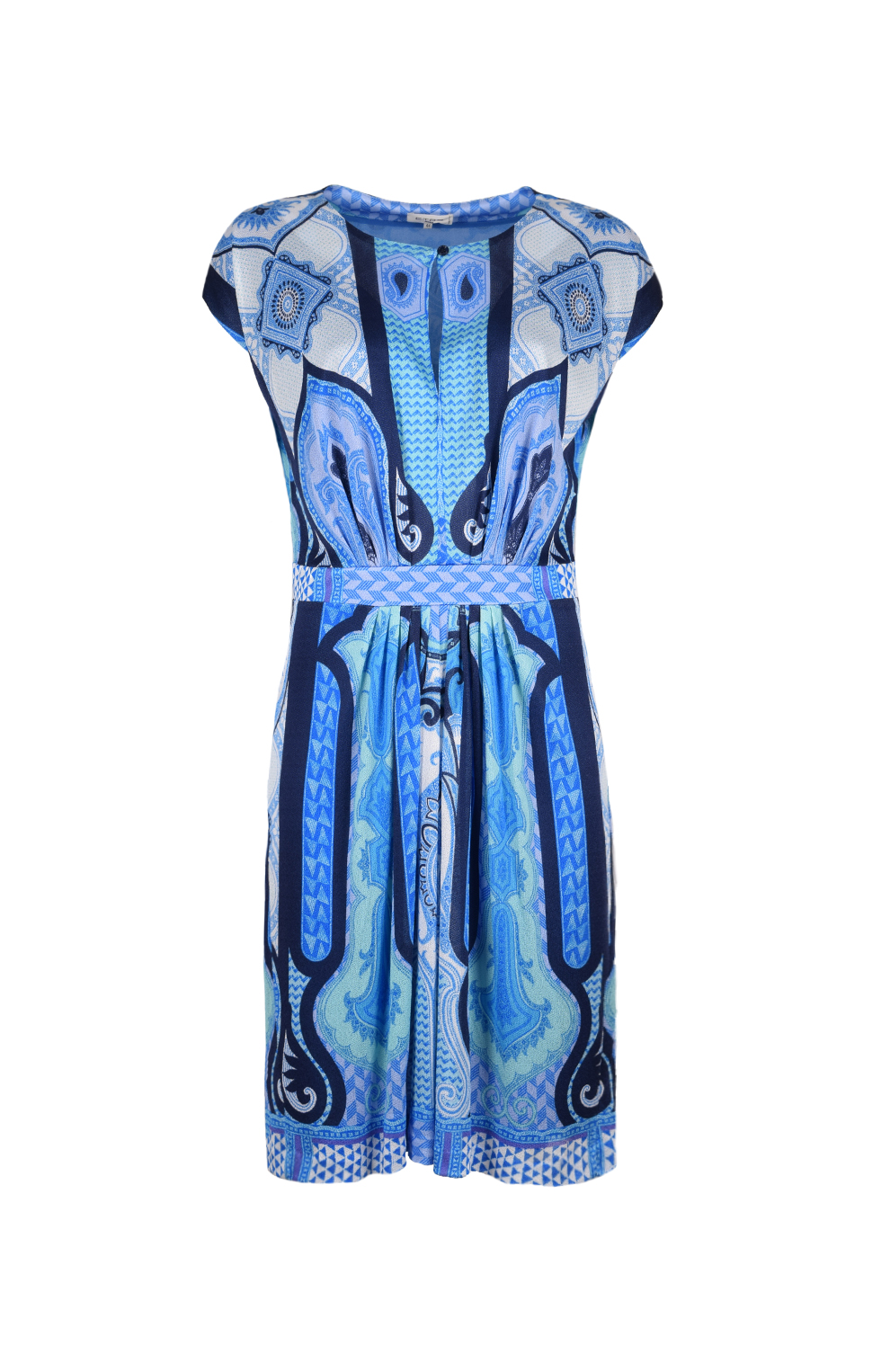 Платье из вискозы с узором