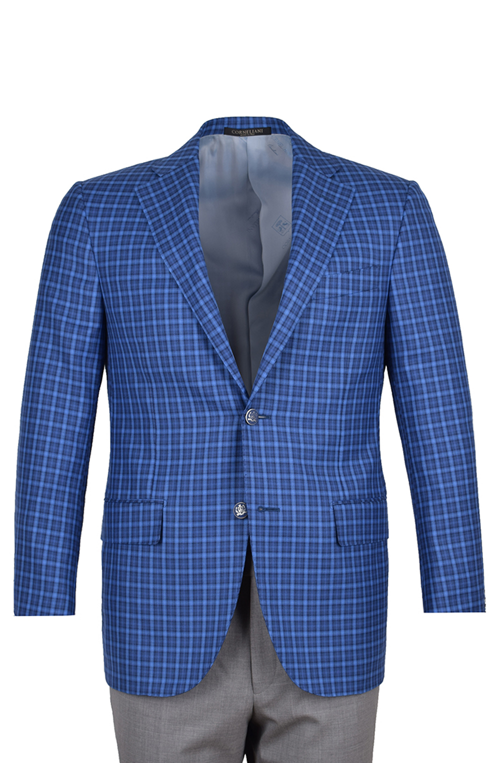 Однобортный пиджак из шерсти