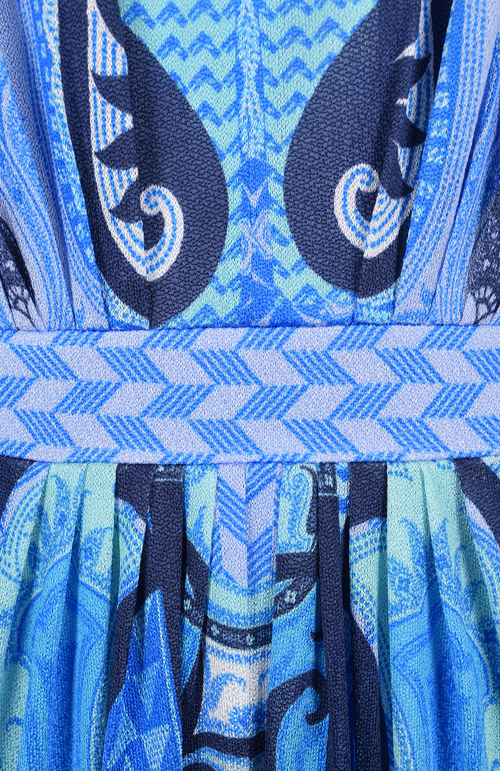 Платье из вискозы с узором