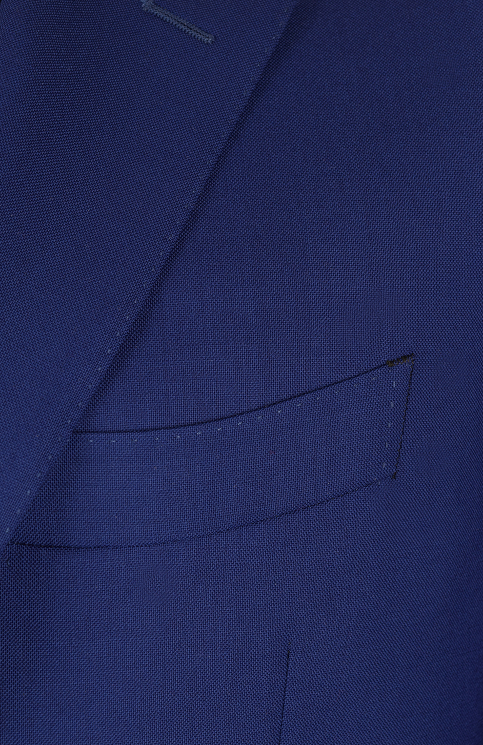 Однотонный шерстяной костюм