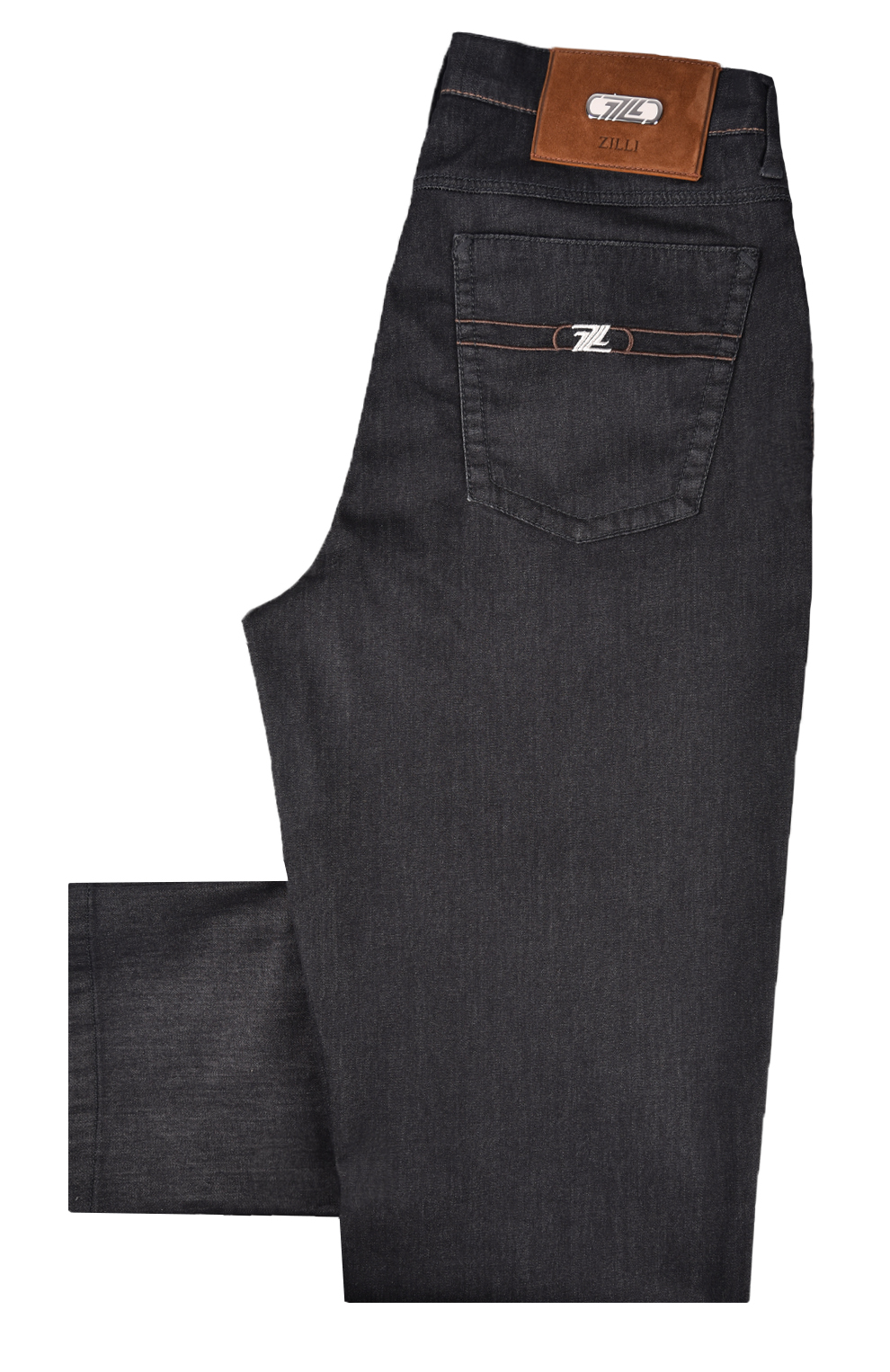 Джинсы из тонкого денима