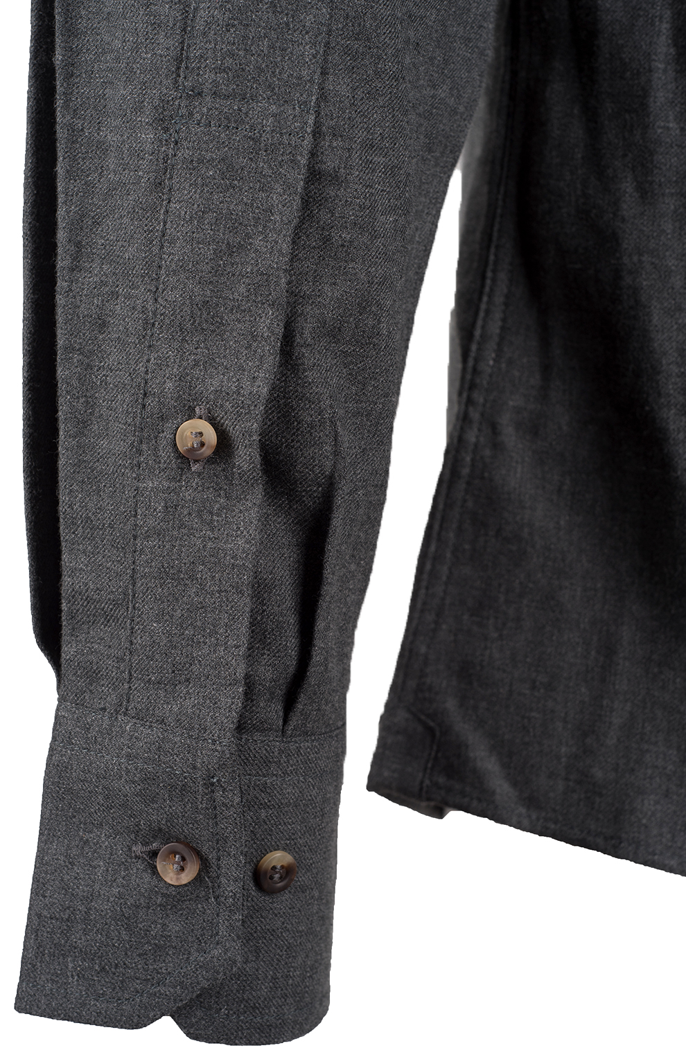 Хлопковая рубашка с накладными карманами