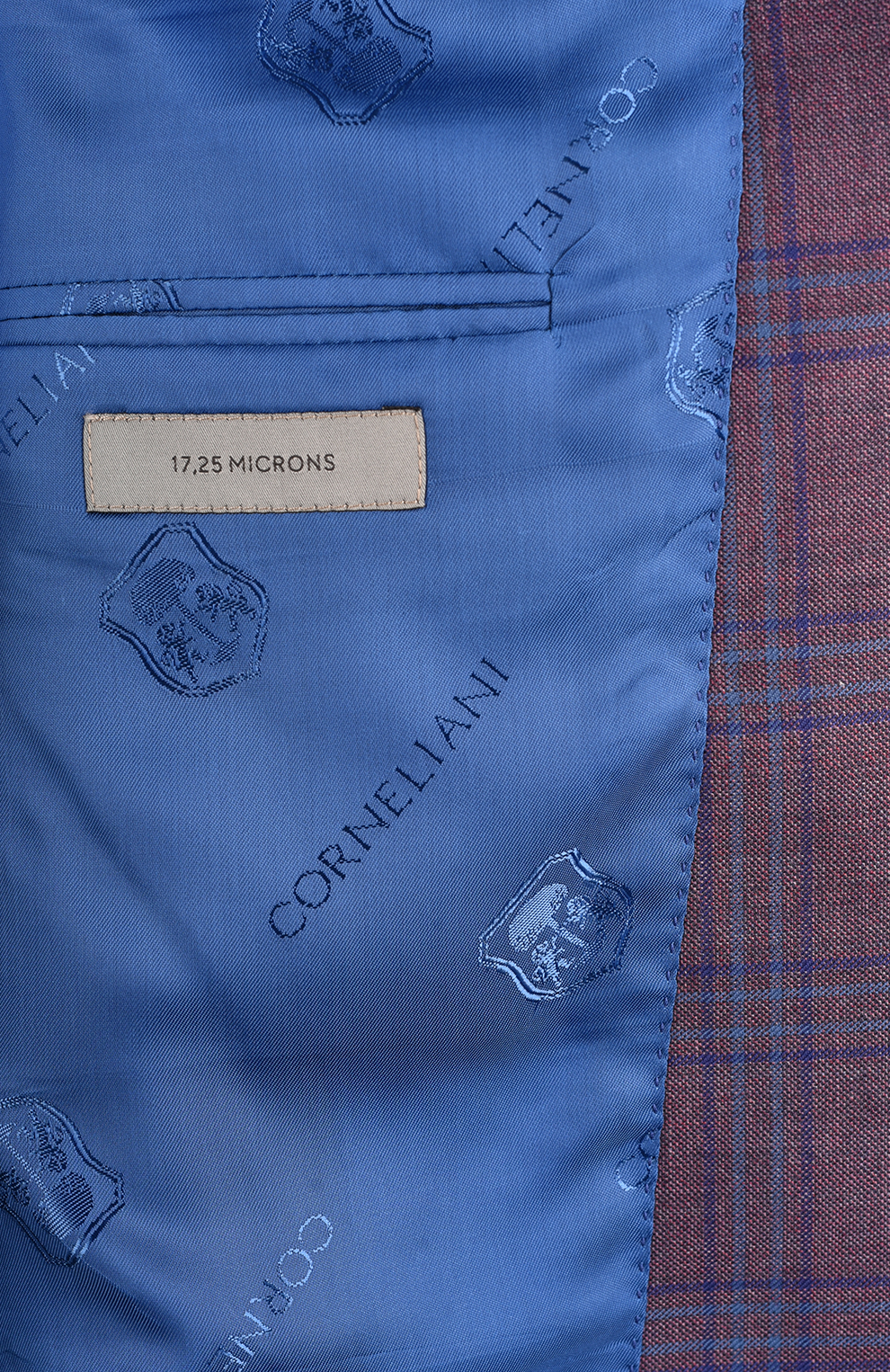 Пиджак из шерсти в клетку