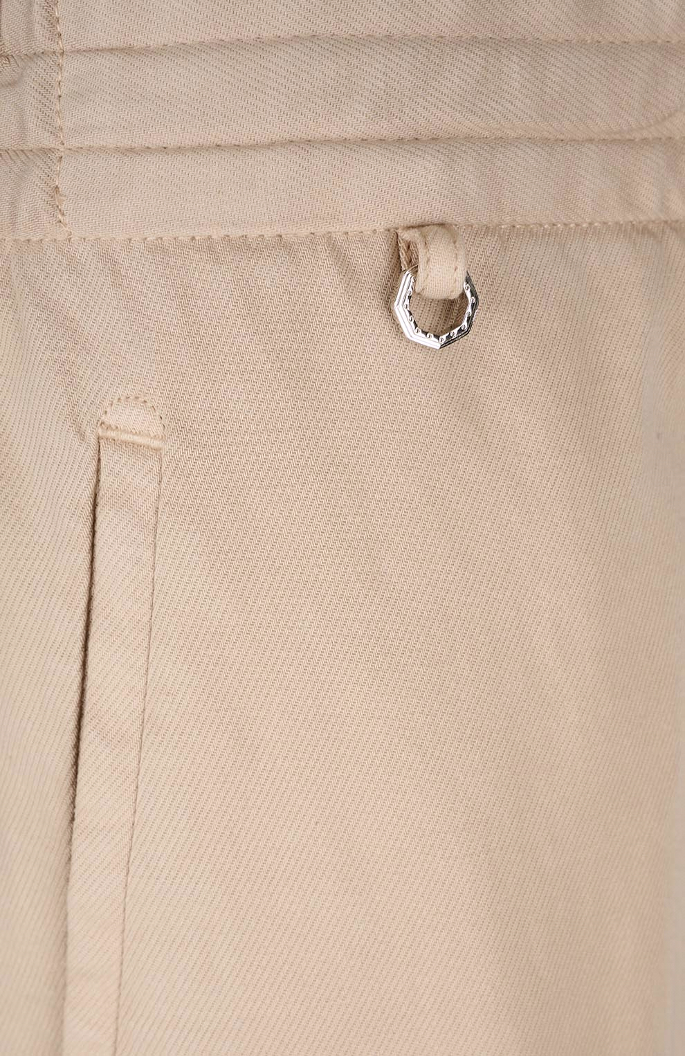 Брюки из смесового хлопка