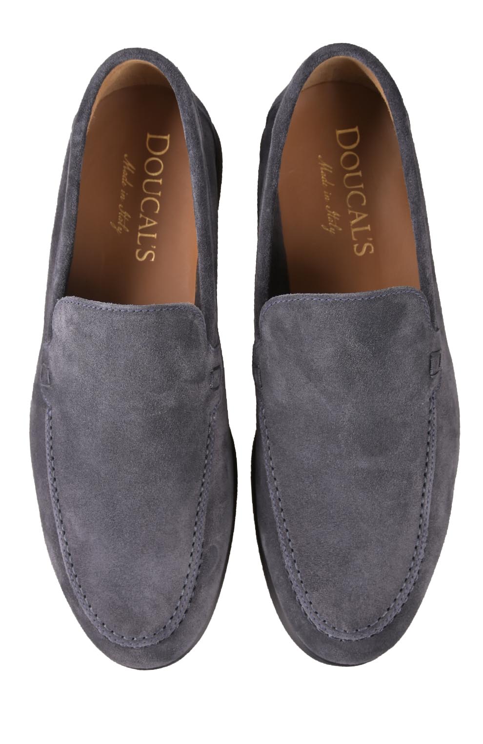 Замшевые лоферы