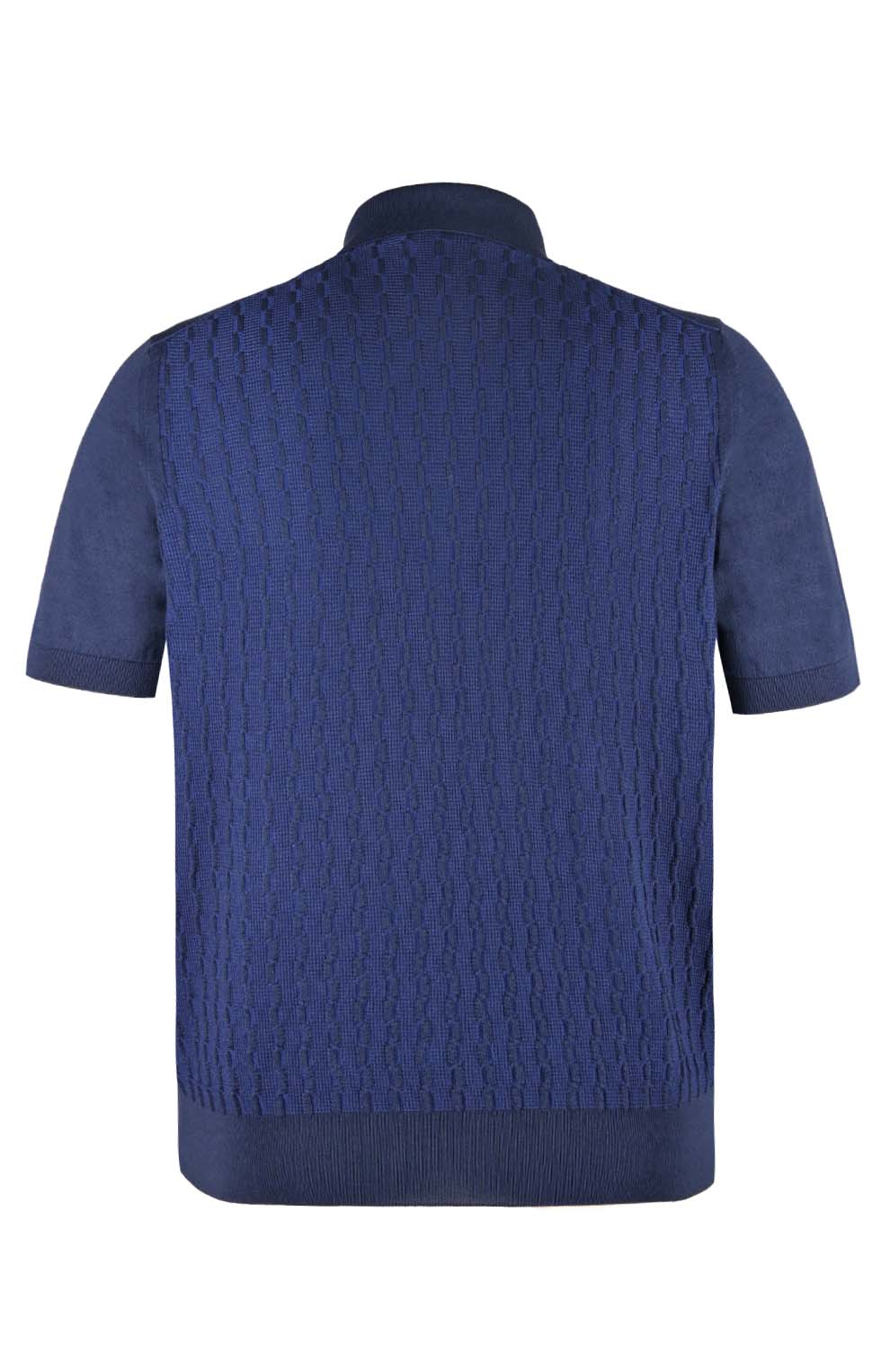 Поло из смеси шёлка и хлопка