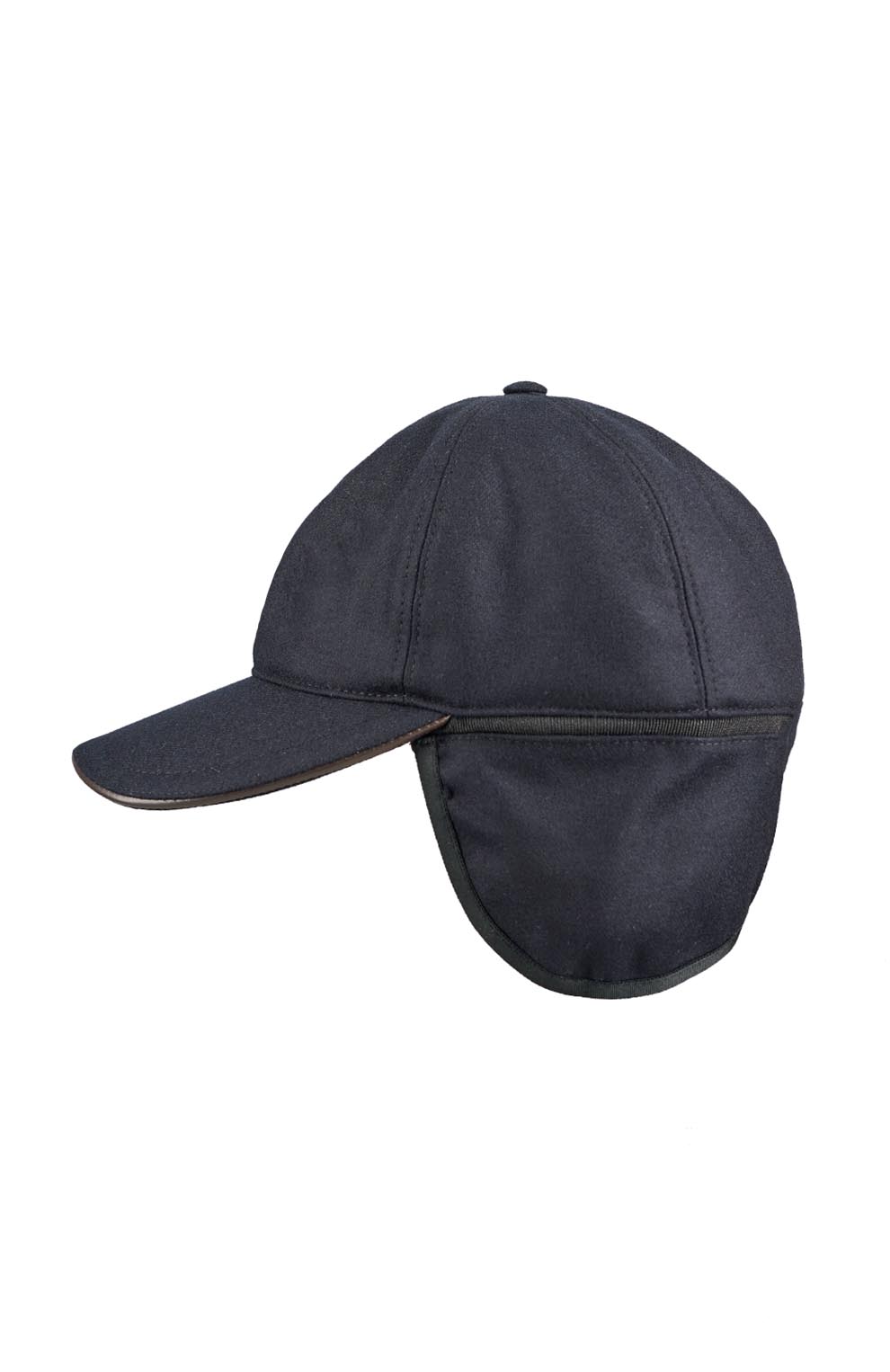 Шерстяная бейсболка с утеплением