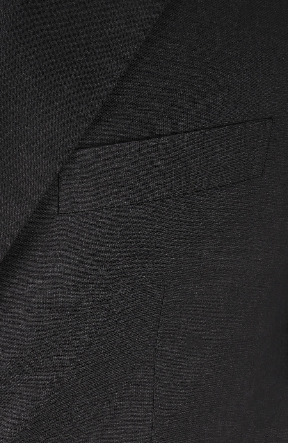 Шерстяной однобортный костюм