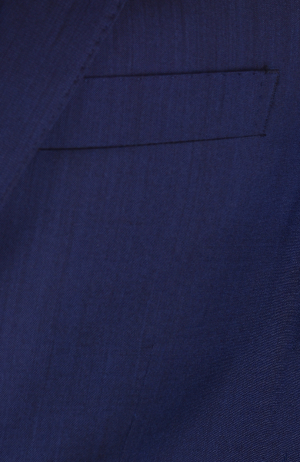 Шерстяной однобортный костюм