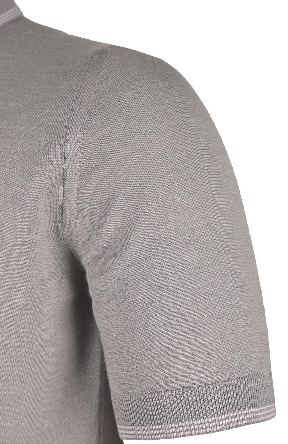 Поло из смеси кашемира, шёлка, льна и конопли