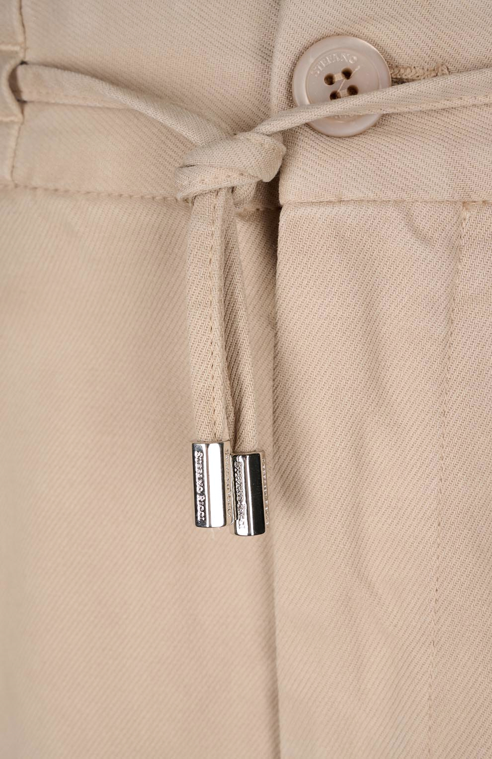 Брюки из смесового хлопка