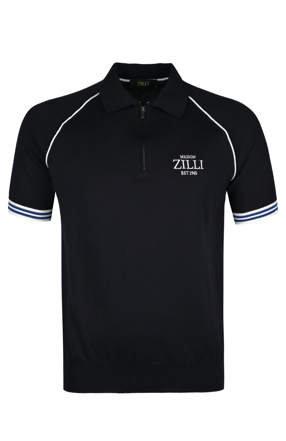 Трикотажное поло из хлопка