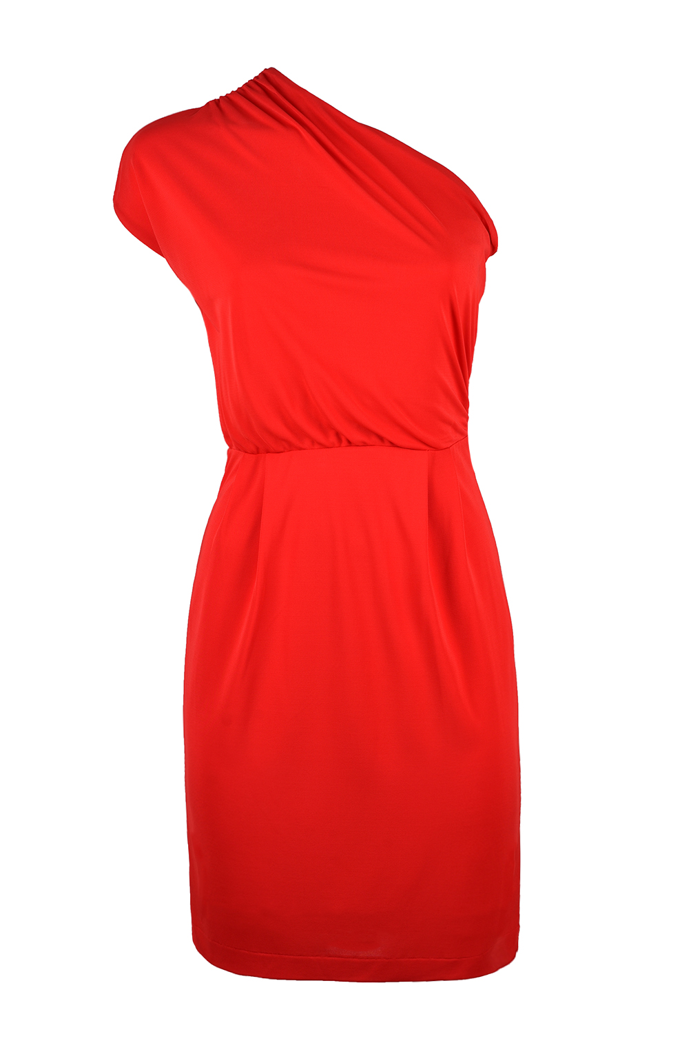 Платье на одно плечо